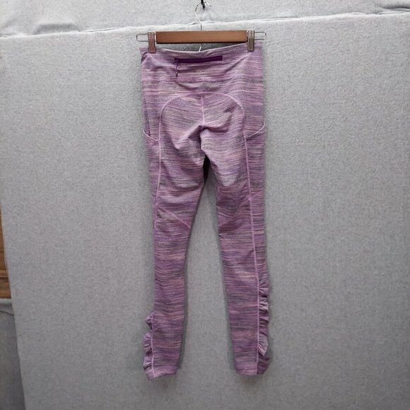 Lululemon Womens High-Rise Leggings With Ruffled Detail Speed Tight IV Leggings - Picture 4 of 4